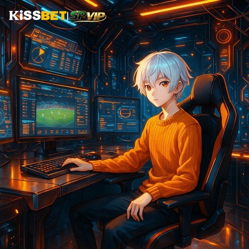 Imagem promocional da KISSBET apresentando a plataforma e seus recursos